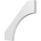 Ekena Millwork 3 1/2-in. W x 36-in. D x 36-in. H Westlake Architectural Grade PVC Knee Brace BRCP035X36X36WTL - alternate 1